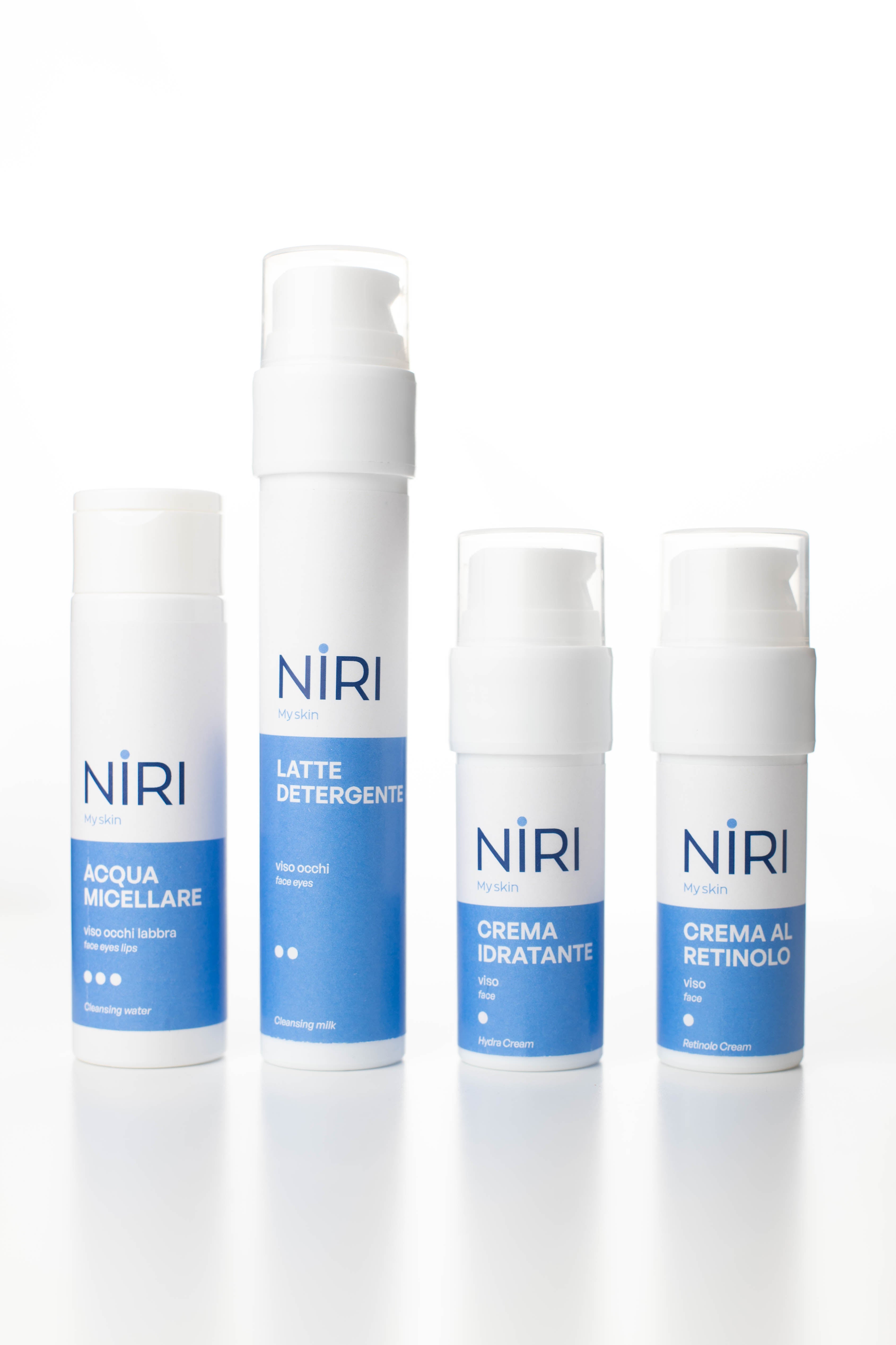 La linea essenziale NIRI MY SKIN
